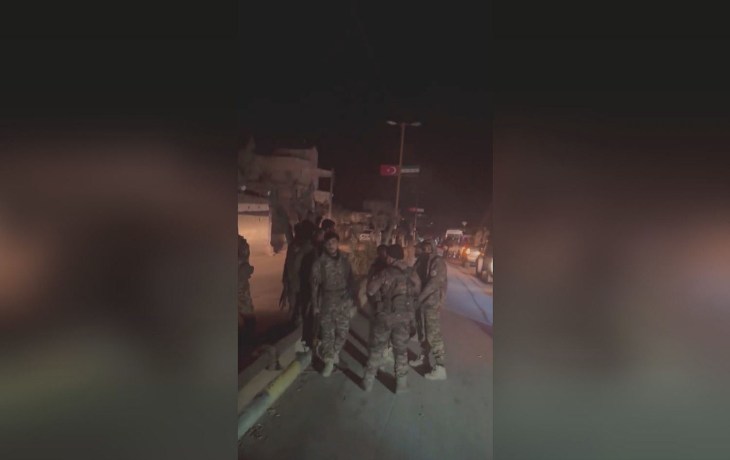 Çekdarên 'Artêşa Niştimanî'/ Wêne: Ji vîdeoyê