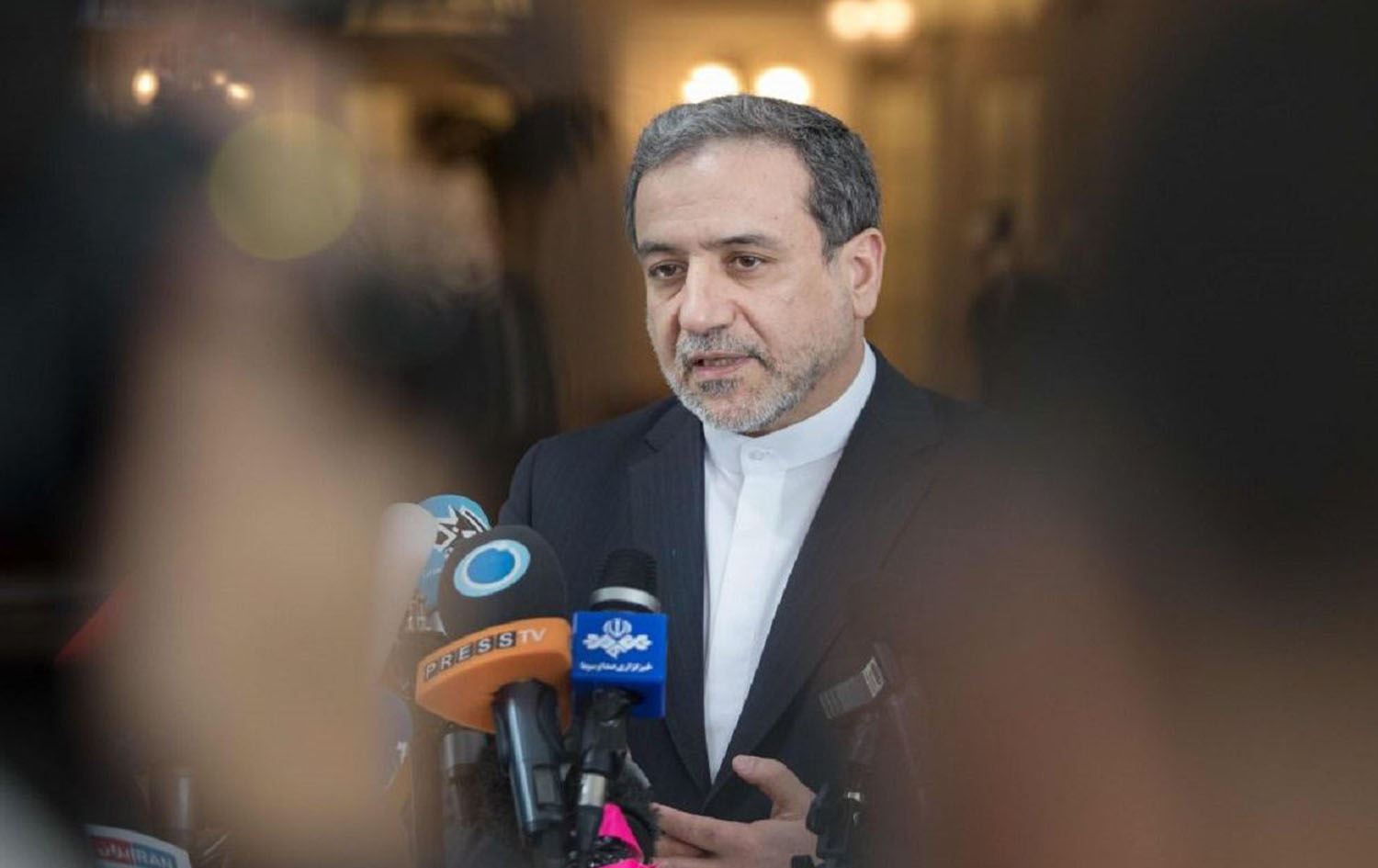 Iranian FM says pursuing release of frozen assets