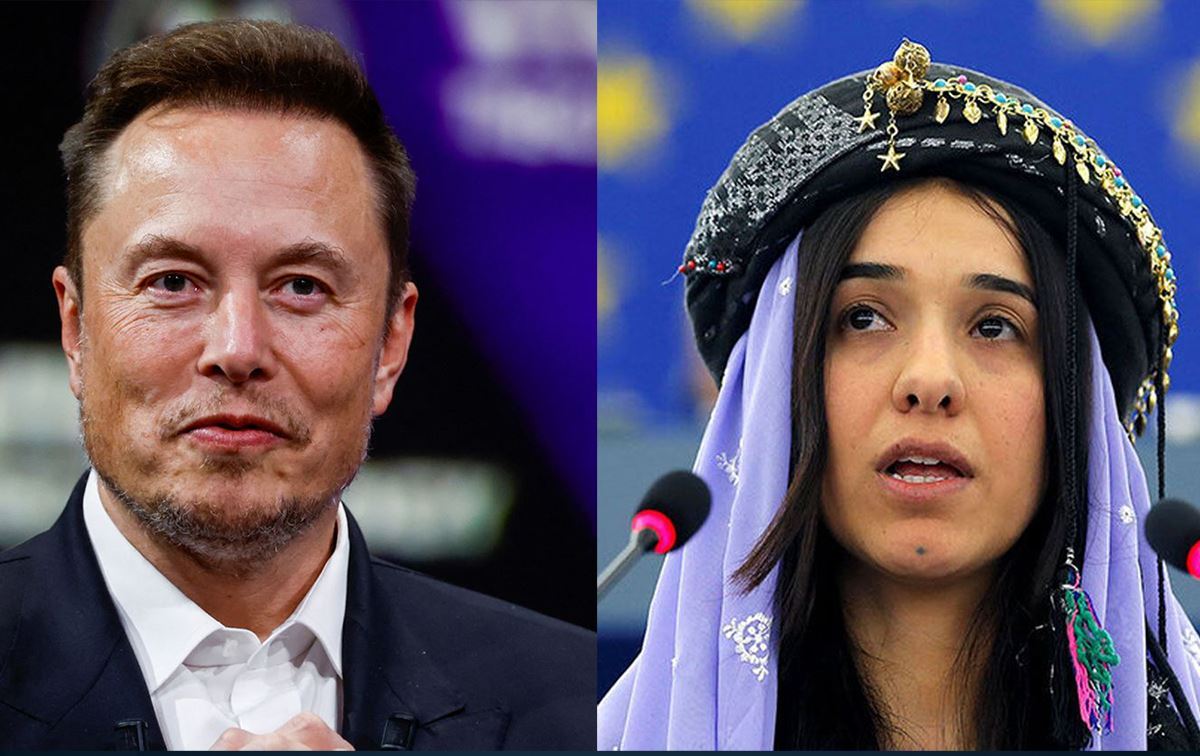 Elon Musk û Nadiya Murad / Wêne: Arşîv