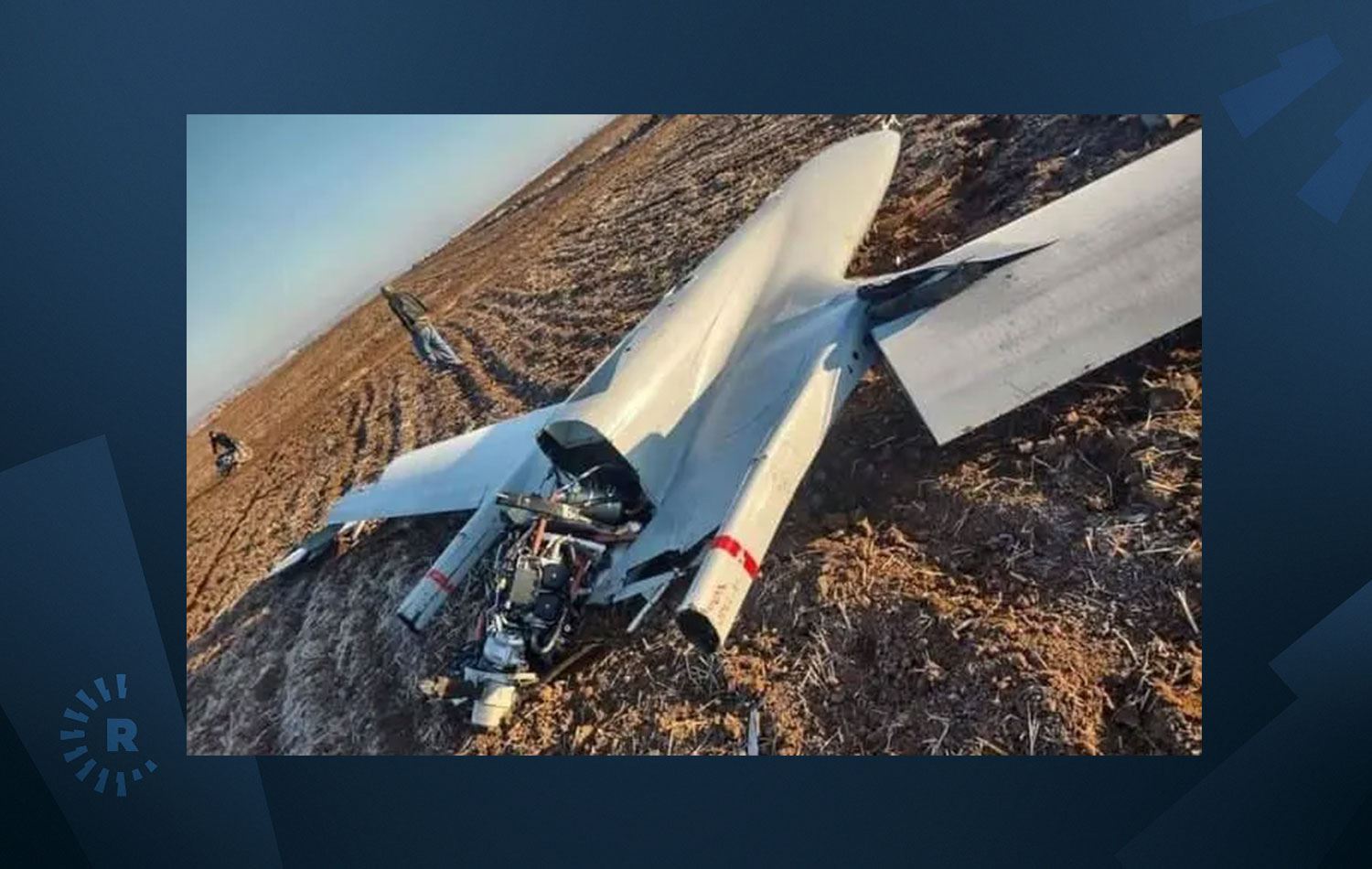 SOHR: Tişrin Barajı bölgesinde bir Bayraktar İHA’sı düşürüldü. / Foto: Sosyal medya