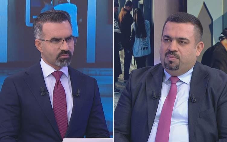 Berdevkê Wezareta Darayî û Aborî ya Herêma Kurdistanê Huner Cemal bû mêvanê Rûdawê / Wêne: Rûdaw Grafîk