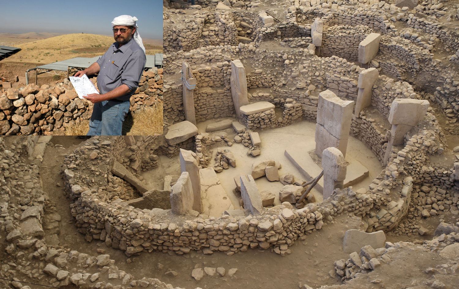  Girê Miraza û Klaus Schmidt  / Wêne: AA