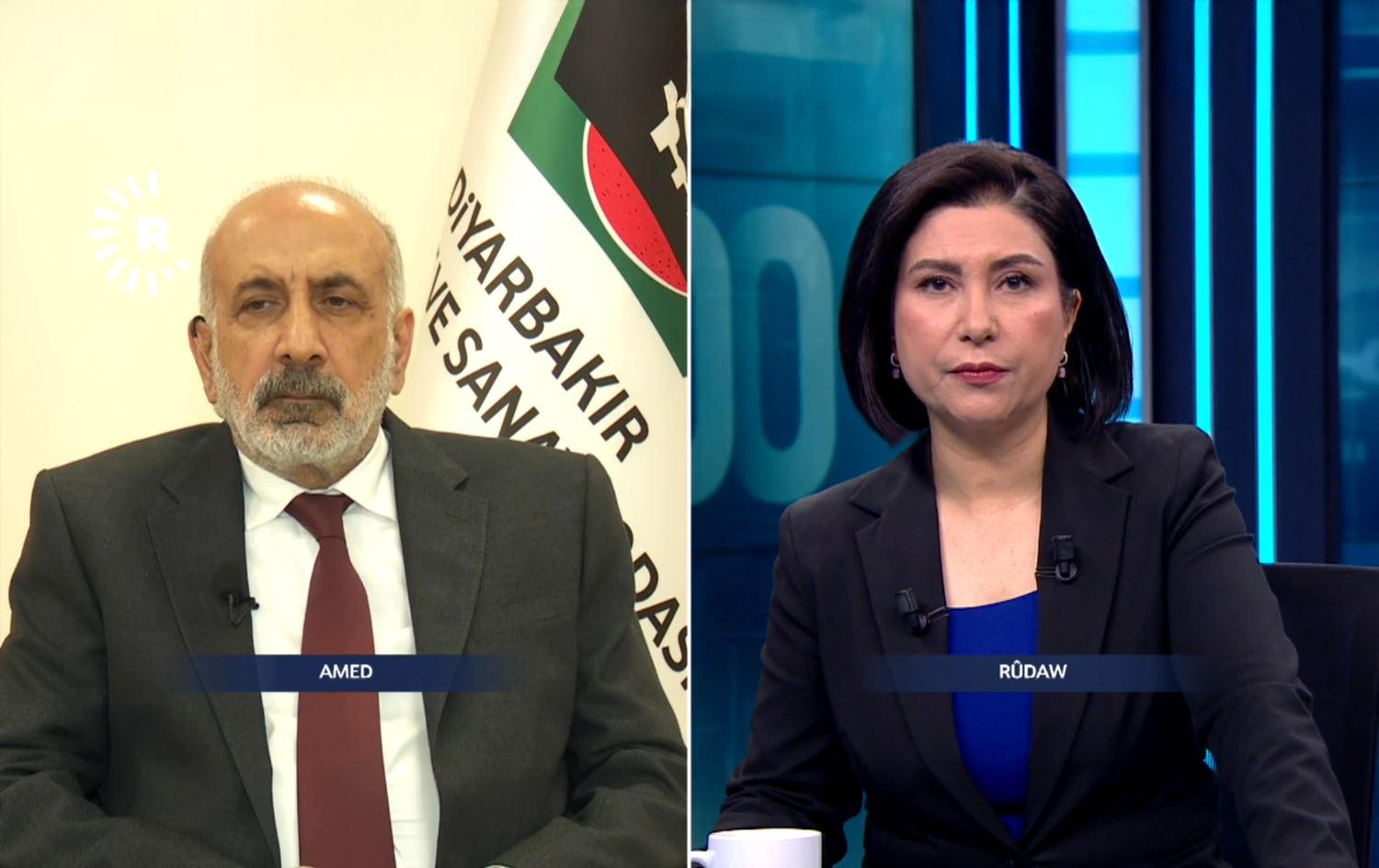 Mehmet Kaya û Hêvîdar Zana\ Wêne û vîdeo:Rûdaw