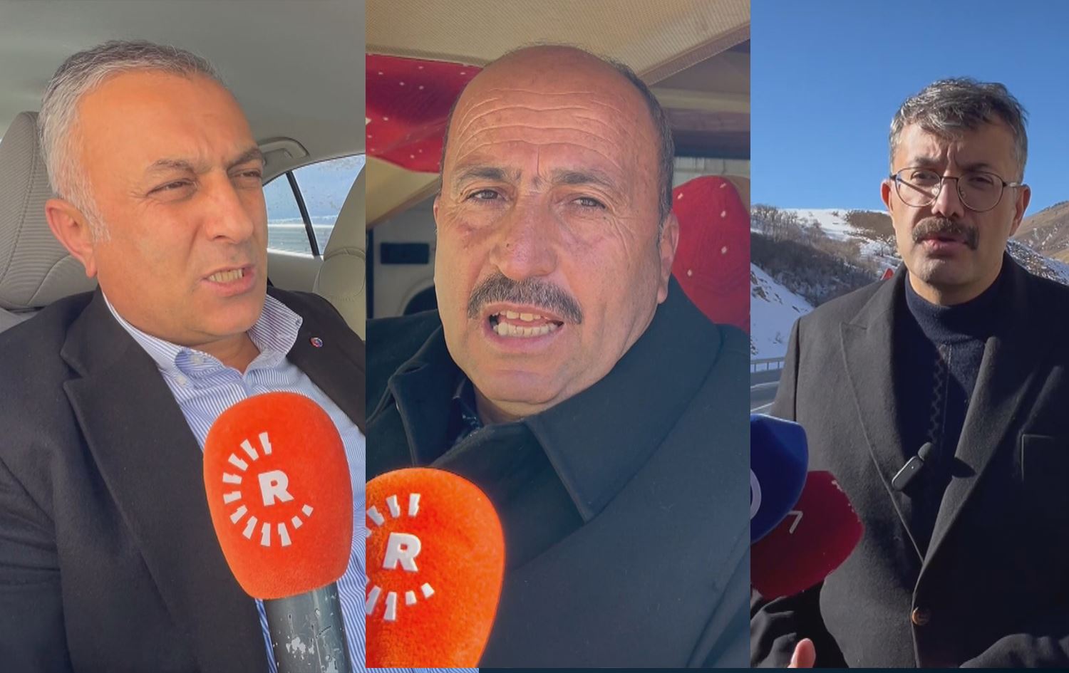 Salîh Ozdemîr, Alî Çelîk, Samet Çalişkan\ Wêne û vîdeo:Rûdaw