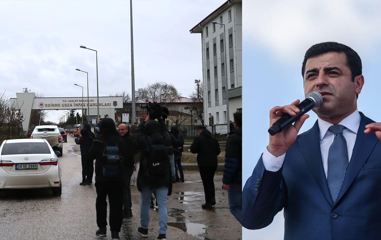 Girtîgeha Edirneyê û Demîrtaş / Wêne: Rûdaw Grafîk