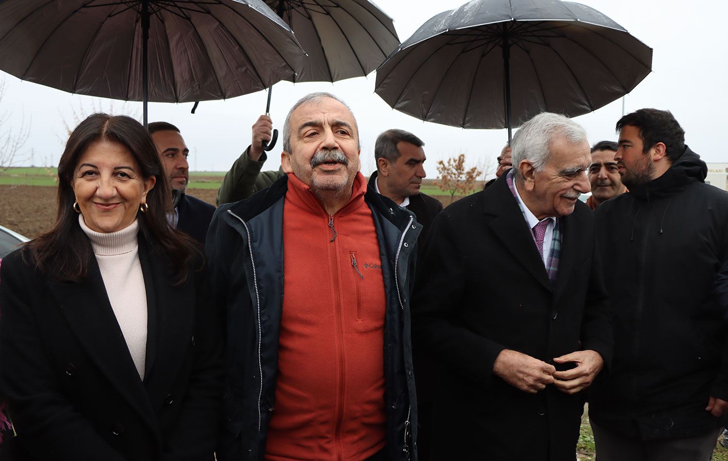 DEM Parti heyeti Selahattin Demirtaş’ı ziyaret etti.  / Foto: Rûdaw