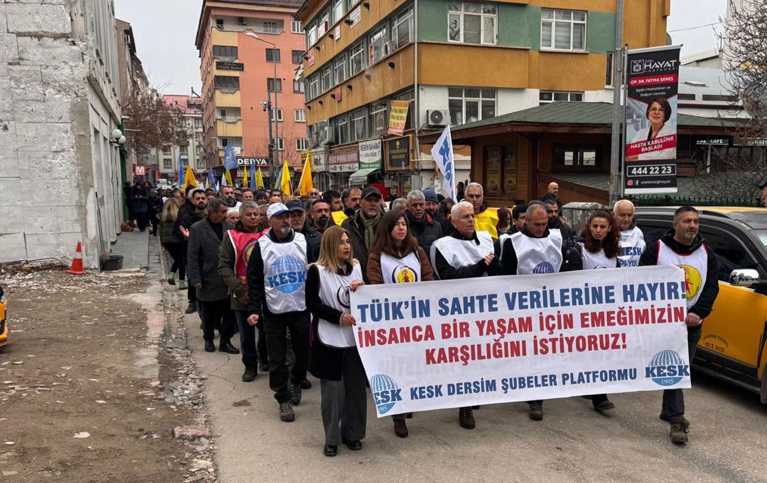 Li Dêrsimê karker îro neçûn ser kar