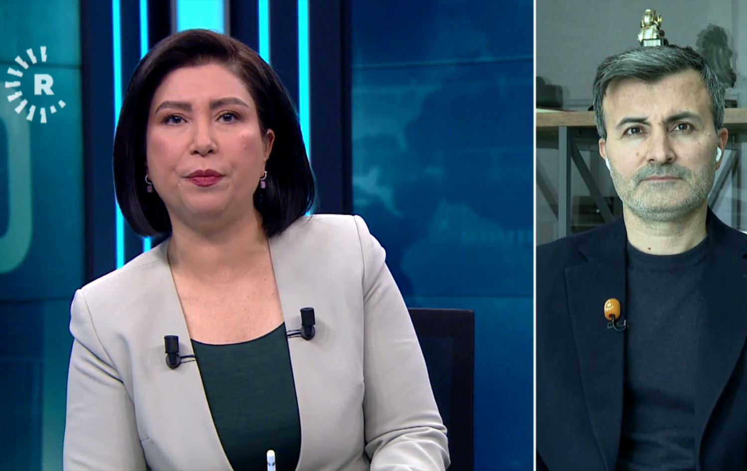 Hêvîdar Zana û Reha Ruhavîoglu\ Wêne û vîdeo: Rûdaw