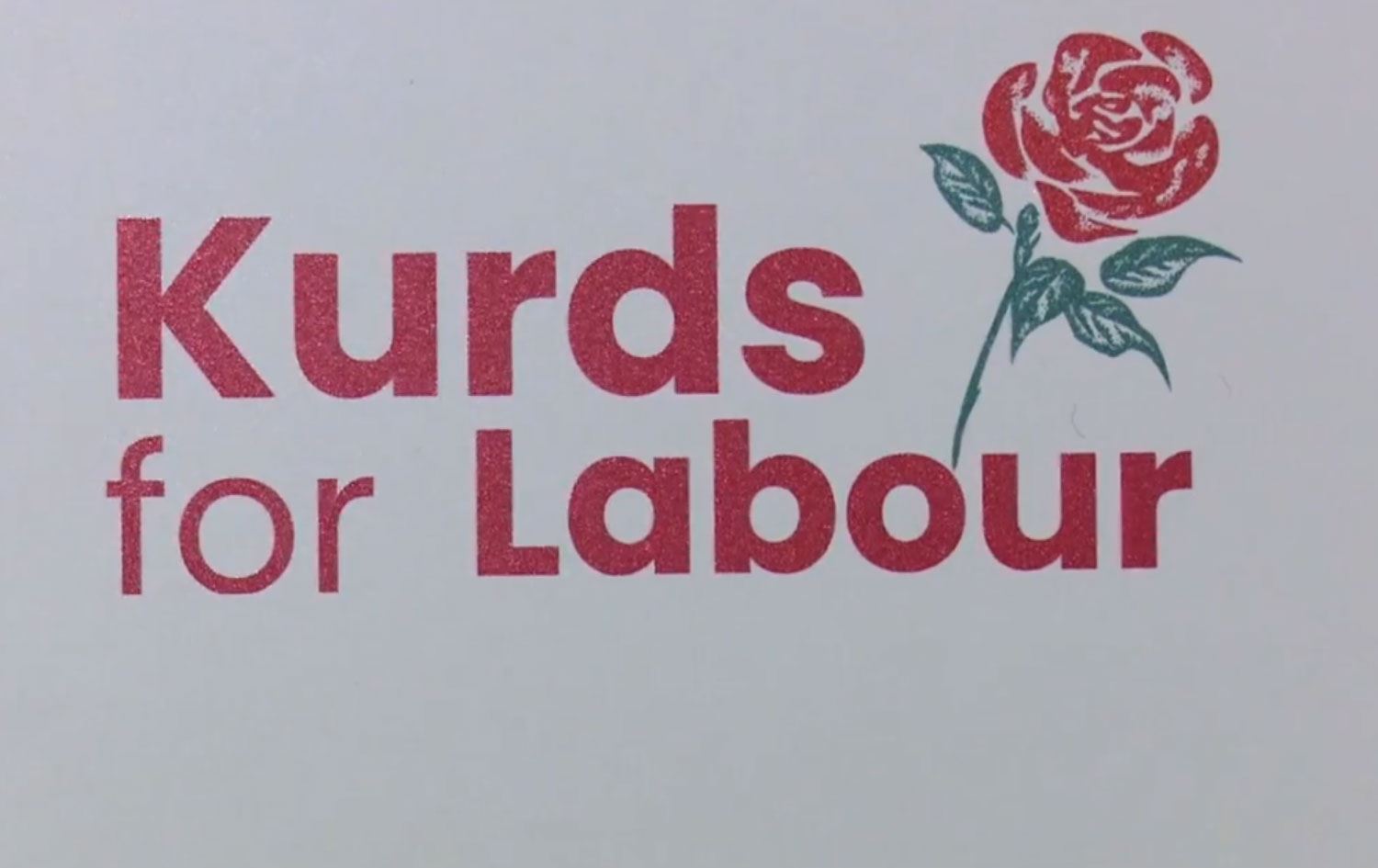 Logoya Kurds for Labourê / Wêne û Vîdeo: Rûdaw