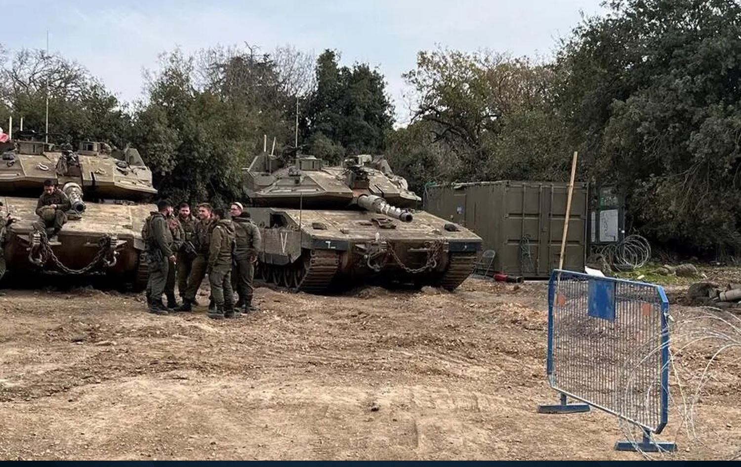 Hinek leşkerên Îsraîlê yên li ser girên Golanê / Wêne: Arşîv