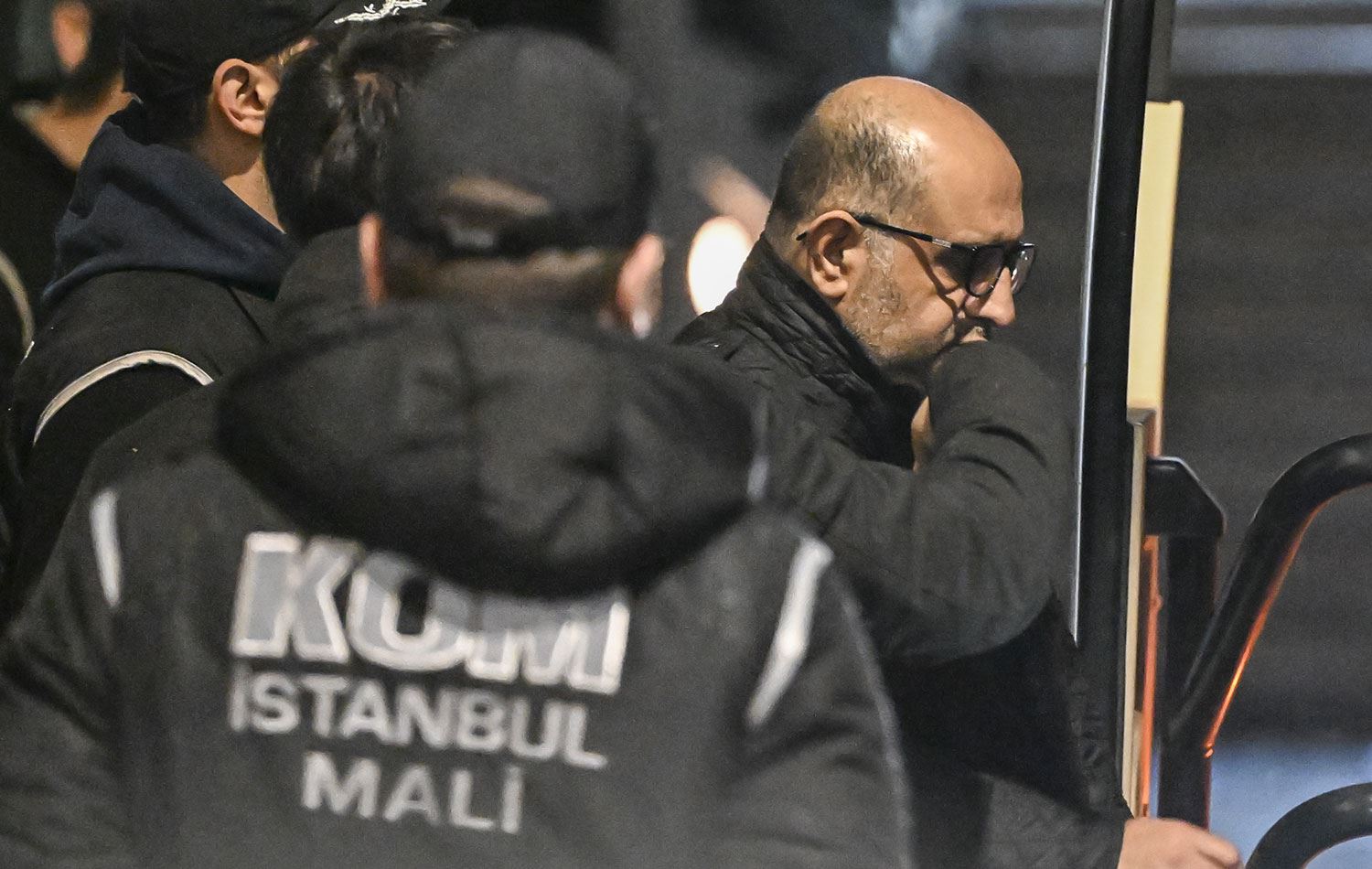 Aziz İhsan Aktaş adliyeye sevk edildi. / AA