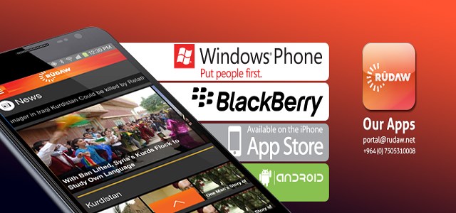 Rûdaw Türkçe’de android uygulaması başladı