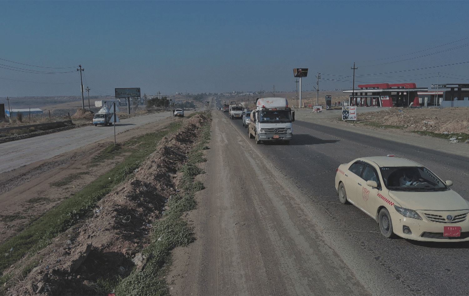 دانیشتووانی دێولانی رۆژهەڵاتی کوردستان داوای دووسایدکردنی رێگەکانی شارەکە دەکەن