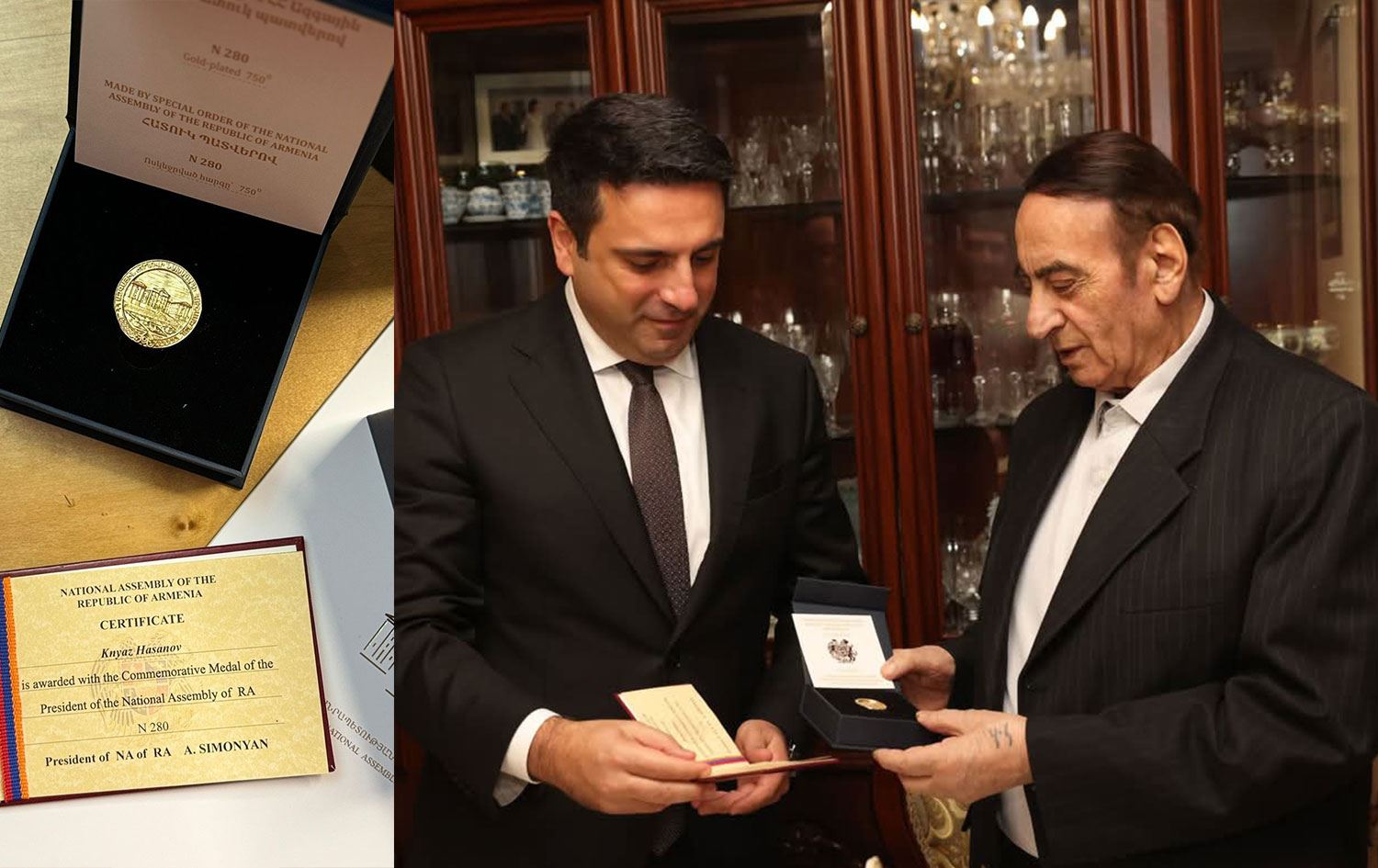 Kürt Milletvekili Kinyazê Hemid'e ödül verildi