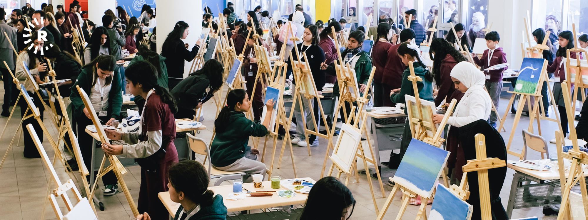 یەکەم کێبڕکێی شێوەکاری لەسەر ئاستی عێراق لە هەولێر سازکرا