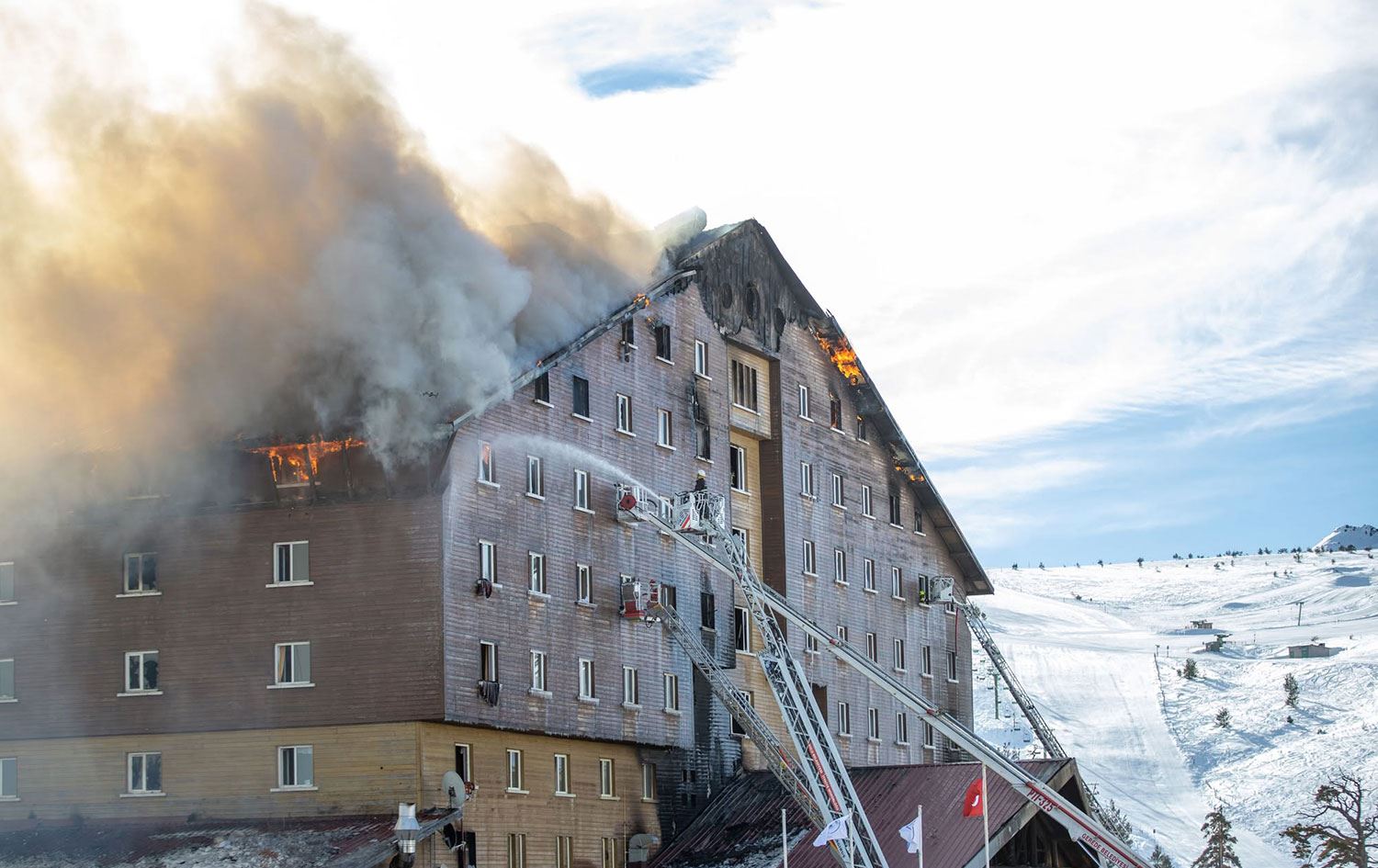 BOLU'DA FACİA- Otelin sahibi dahil 4 kişi... | Rudaw.net