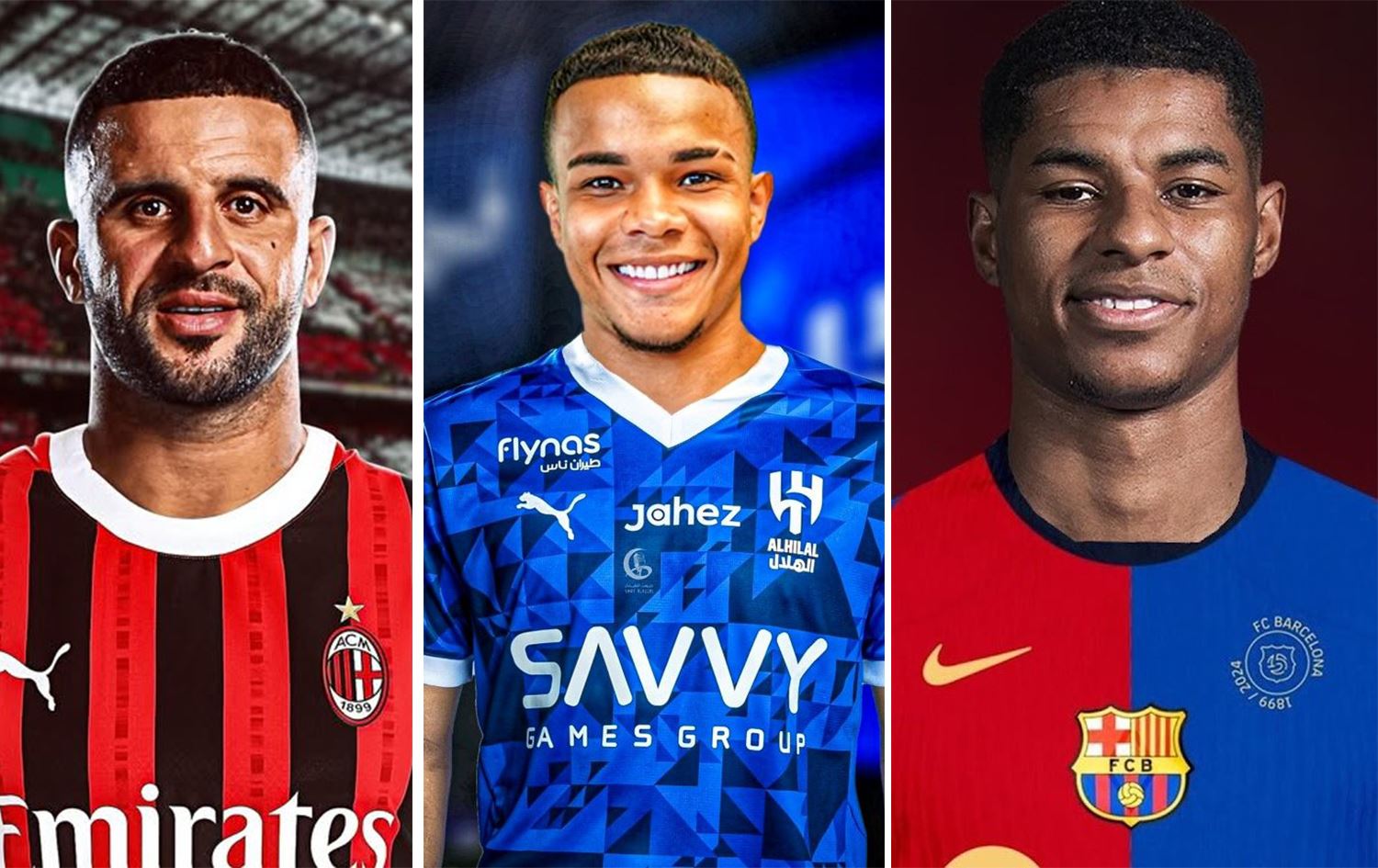 راشفۆرد، کایۆ و واکەر