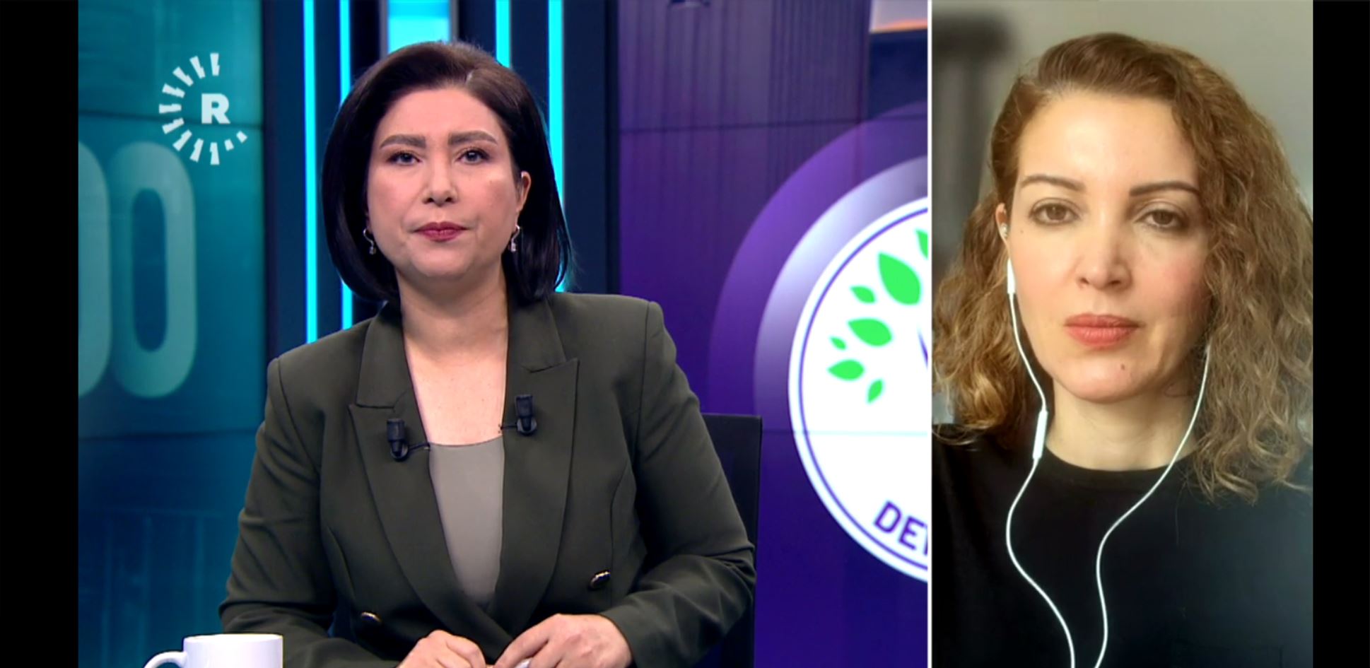 Hêvîdar Zana û Nagehan Alçi\ Wêne û vîdeo: Rûdaw