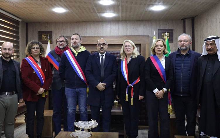 Avrupa heyetinden Rojava Özerk Yönetimi’ne ziyaret | Rudaw.net