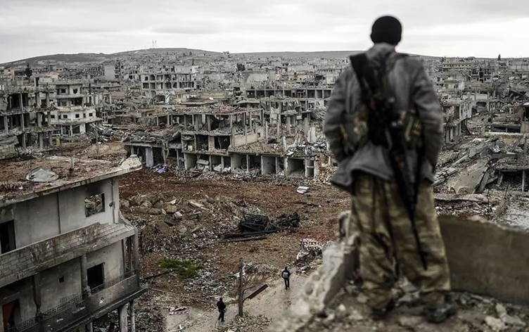 IŞİD ile savaş sonrası Kobani'den görünüm