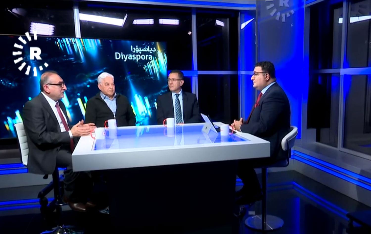 Îdrîs Omer, Kamîran Hecî Ebdo û Şadî Hacî bûn mêhvanên Rûdawê / Wêne û Vîdeo: Rûdaw