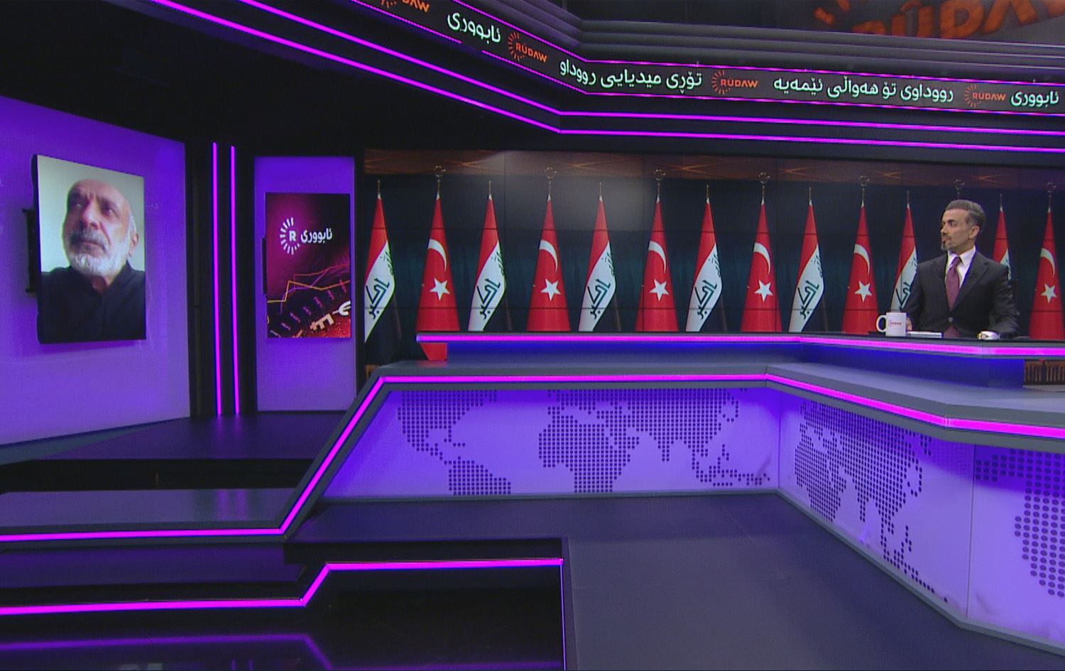 DTSO Başkanı Mehmet Kaya, Rûdaw ekonomi bültenine katıldı.