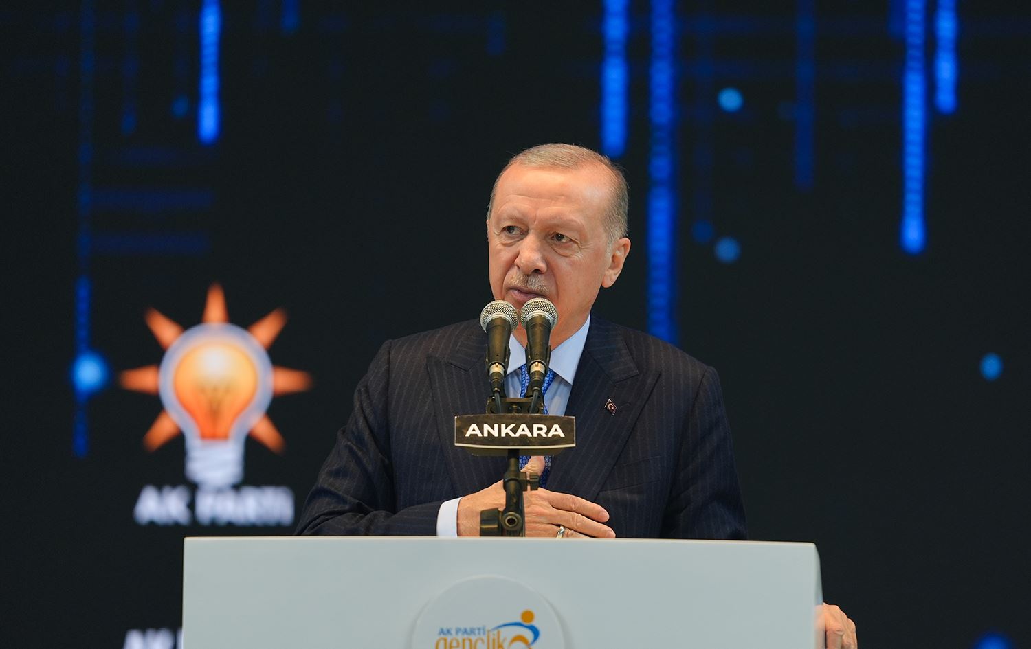 Foto: Türkiye Cumhurbaşkanı ve AK Parti Genel Başkanı Recep Tayyip Erdoğan/AA