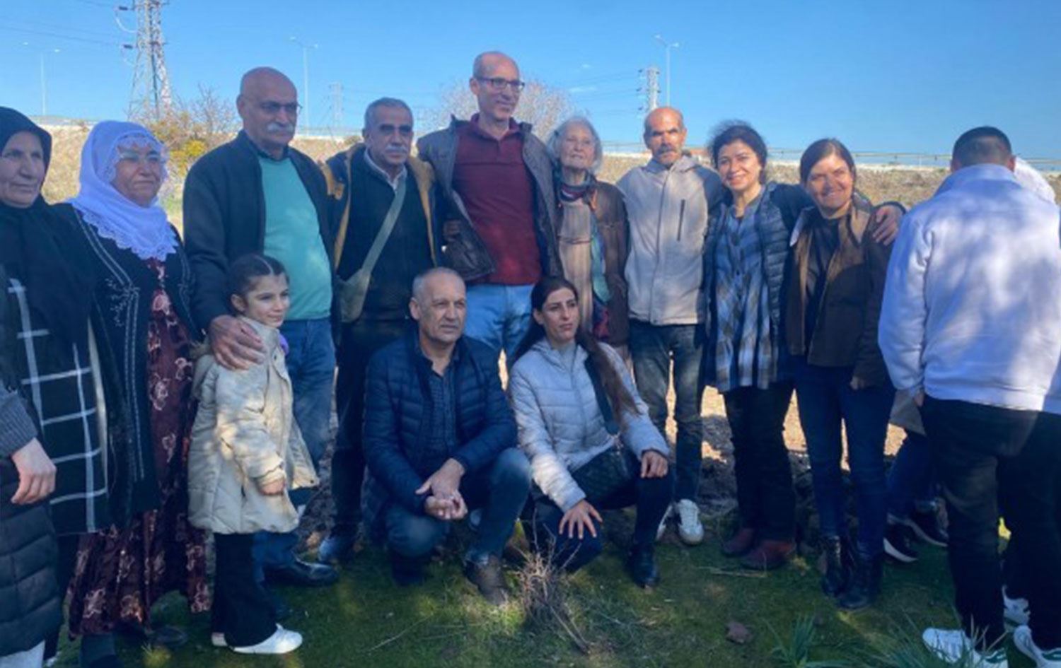 Saîd Zambak bi malbata xwe re / Wêne: MA