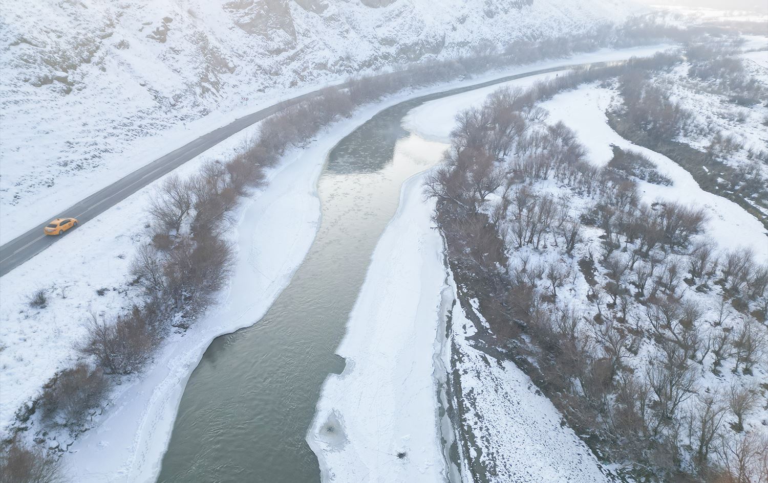 Dîmenên berfê / Wêne: AA