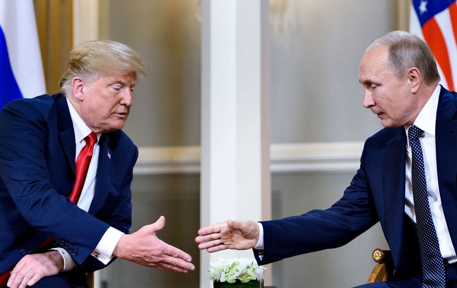 Trump ile Putin bir arada - Arşiv