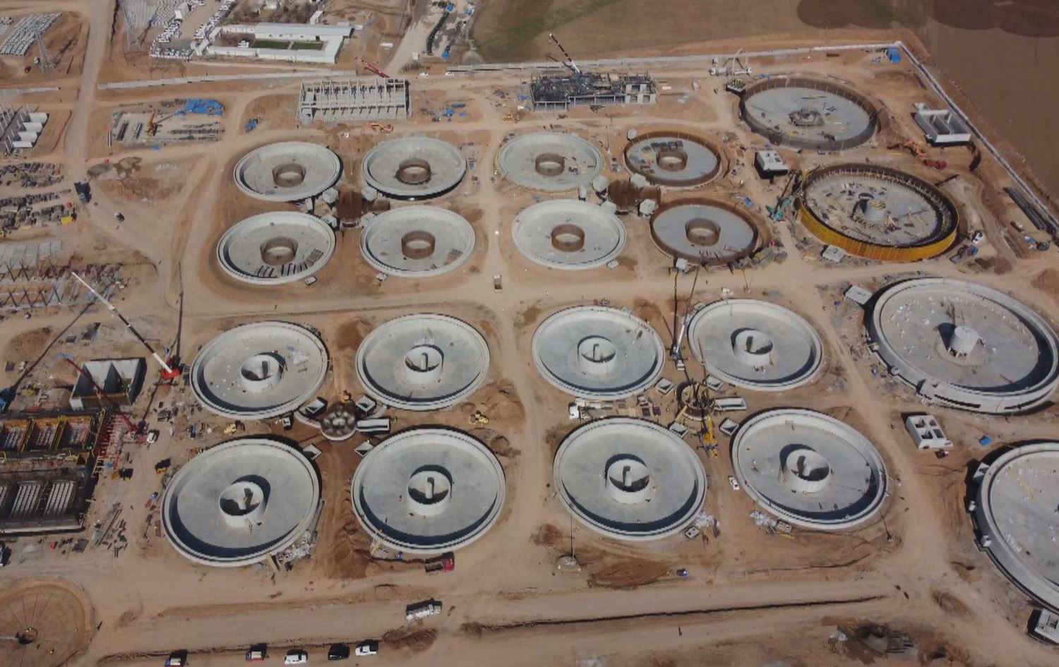 نزیکەی 75٪ـی پڕۆژەی راکێشانی ئاو بۆ هەولێر تەواو بووە