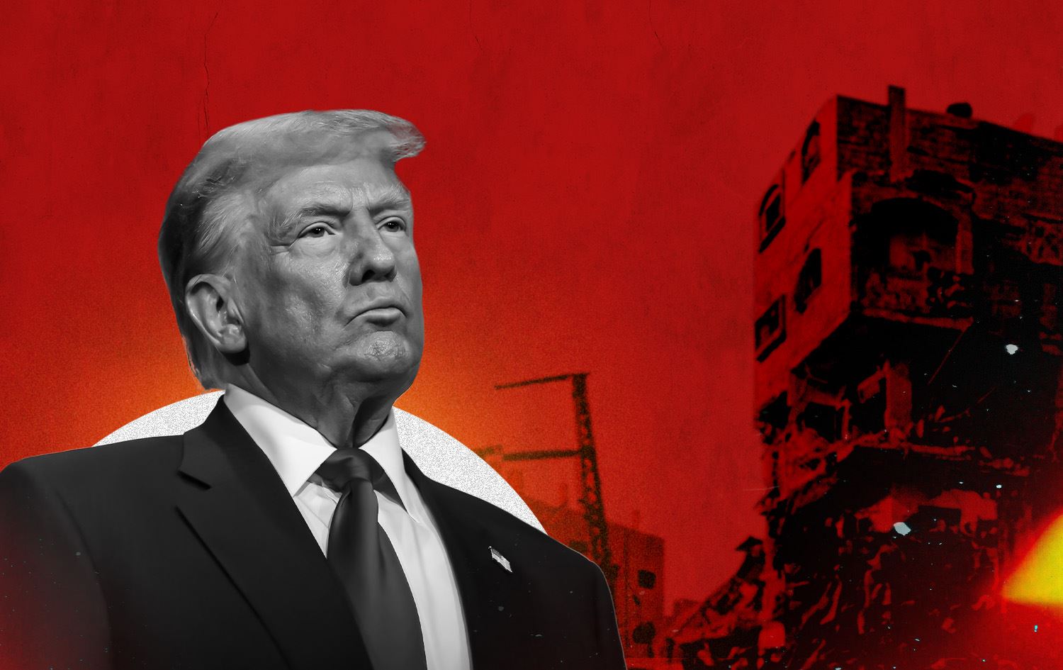 وەزیری دەرەوەی ئەمریکا: دۆناڵد ترەمپ مەبەستی چۆڵکردنی کاتیی غەززە بوو