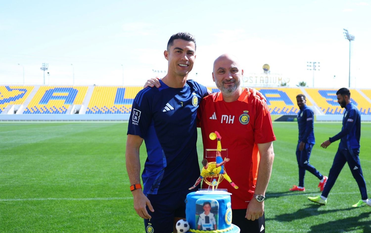 کریستیانۆ رۆناڵدۆ و مەحموود حەنان