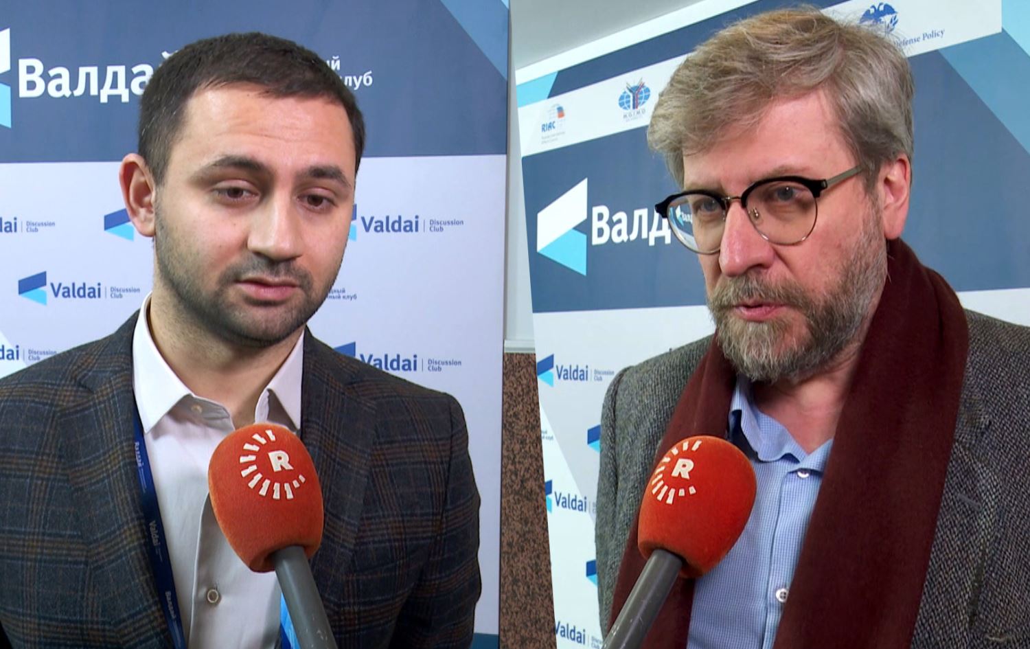 Fyodor Lukyanov û Ruslan Mamedow\ Wêne û vîdeo: Rûdaw