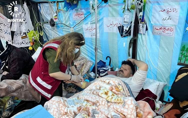 Greva karmendên Silêmaniyê / Wêne û Vîdeo: Rûdaw