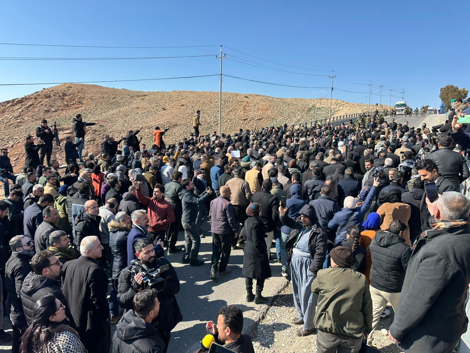 رێگە بە خۆپێشاندەران نەدرا بچنە هەولێر و وەزارەتی ناوخۆ دەڵێت هەر هەوڵێک بەدەر لە یاسا بێت رێگەی پێنادرێت