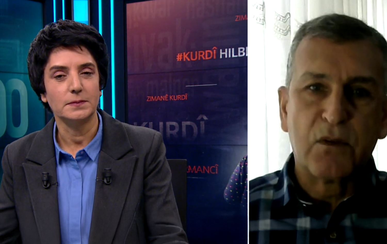 Sîma Abxizir û Roşan Lezgîn\ Wêne û vîdeo: Rûdaw