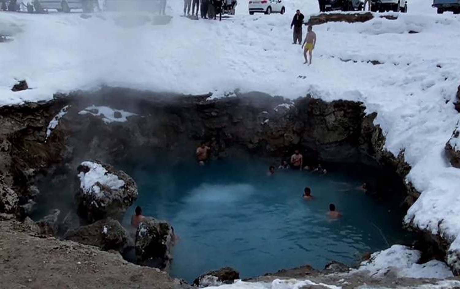 Germava xwezayî ya li bajarê Urmiyeyê yê Rojhilatê Kurdistanê / Wêne û vîdeo: Rûdaw