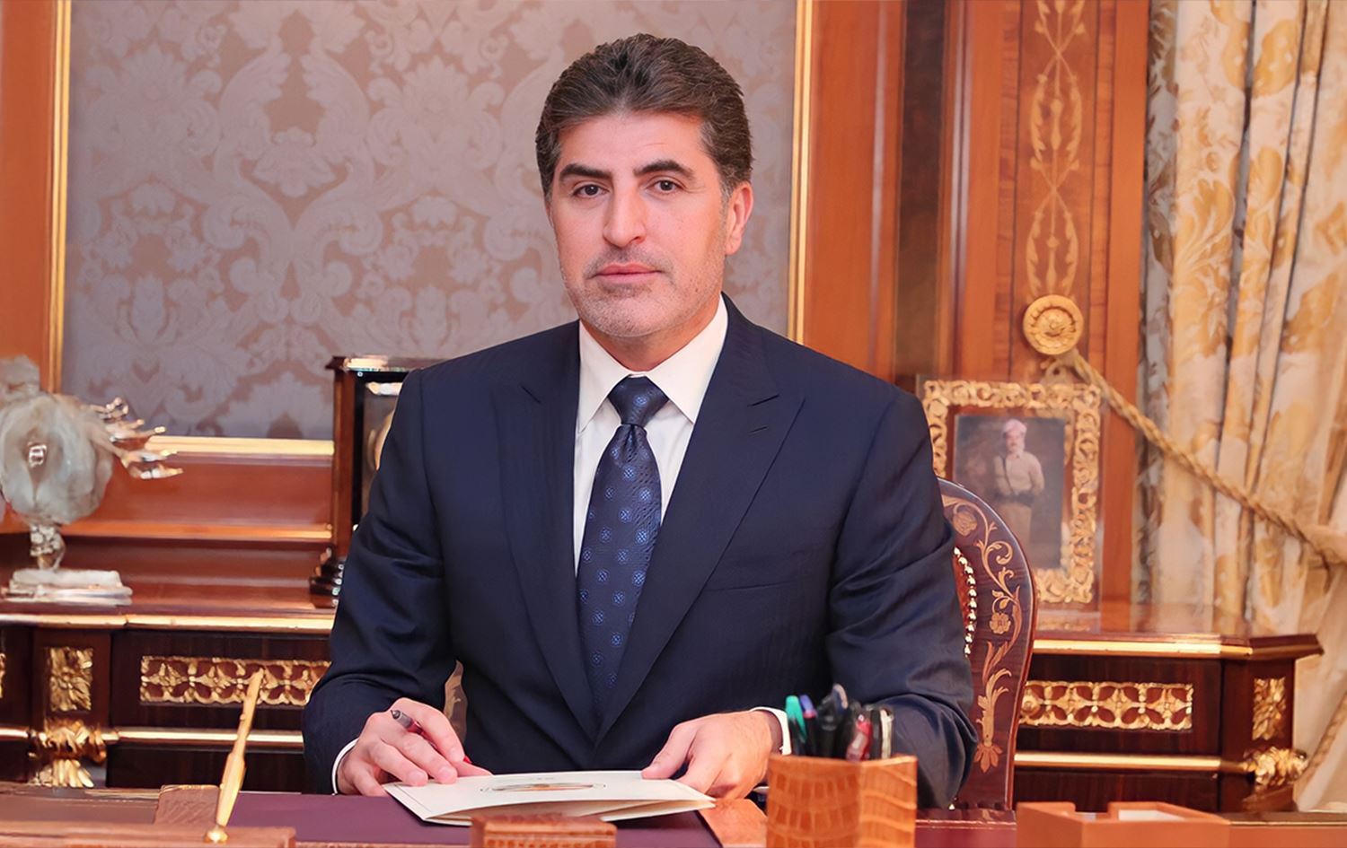 Kürdistan Bölgesi Başkanı Neçirvan Barzani