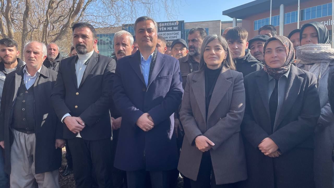 VBB Eş Başkanları Zeydan ile Şedal bir arada