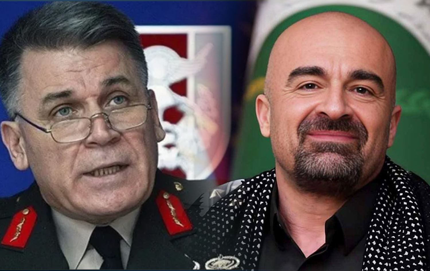 İsmail Hakkı Pekin (solda) ve Bafıl Talabani