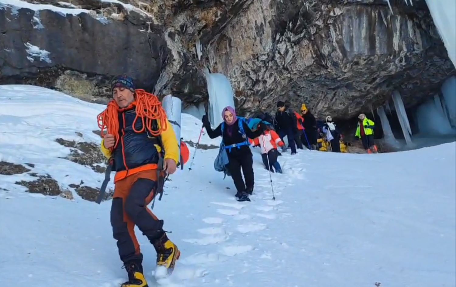 Çiyager vê carê jî hilkişiyan ser Çiyayê Reş / Wêne: Rûdaw