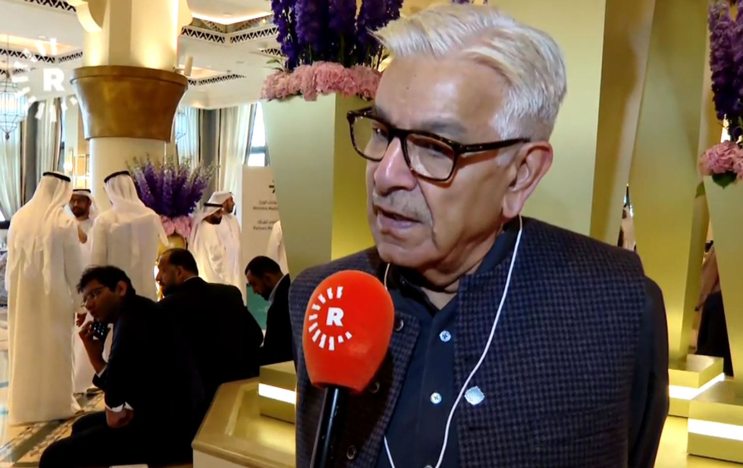 Wezîrê Parastinê yê Pakistanê Khawaja Asif / Wêne û Vîdeo: Rûdaw