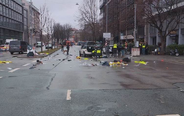 Saldırı sonrası olay yeri