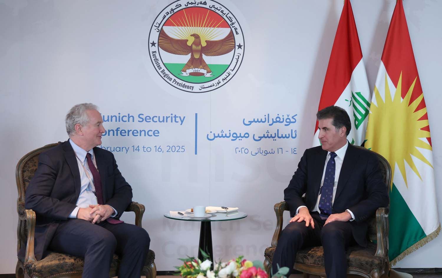 Başkan Neçirvan Barzani ve ABD’li Senatör Chris Van Hollen