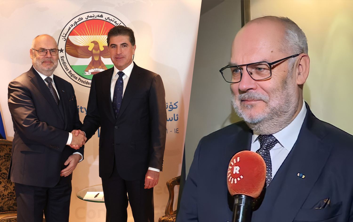 Estonya Cumhurbaşkanı Alar Karis Rûdaw'a konuştu