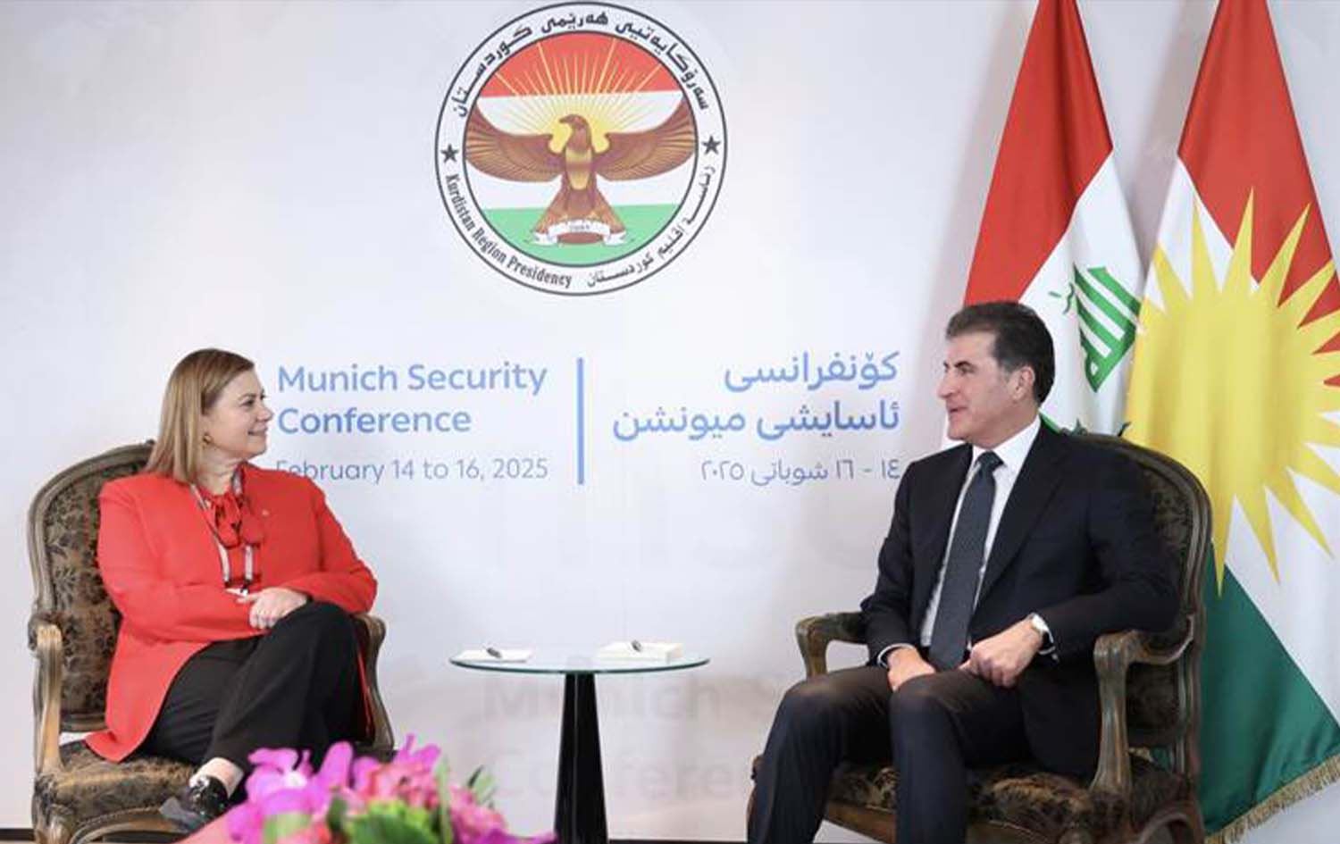 Foto: Başkan Neçirvan Barzani ve Senatör Elissa Slotkin 