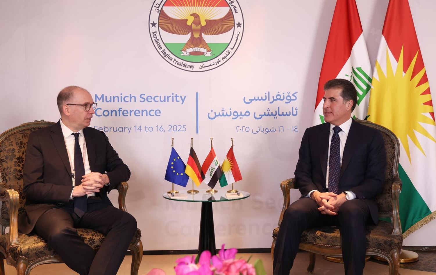  نێچیرڤان بارزانی جه‌خت له‌ هاریکاریی هاوبه‌ش له‌گه‌ڵ ئه‌ڵمانیا ده‌کاته‌وه‌