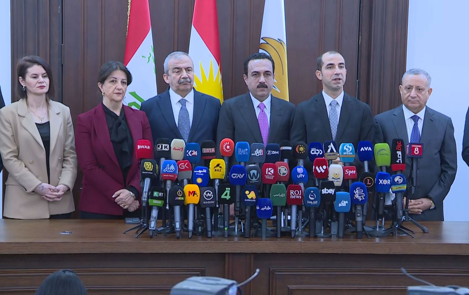 Daxuyaniya Hevpar / Wêne û Vîdeo: Rûdaw