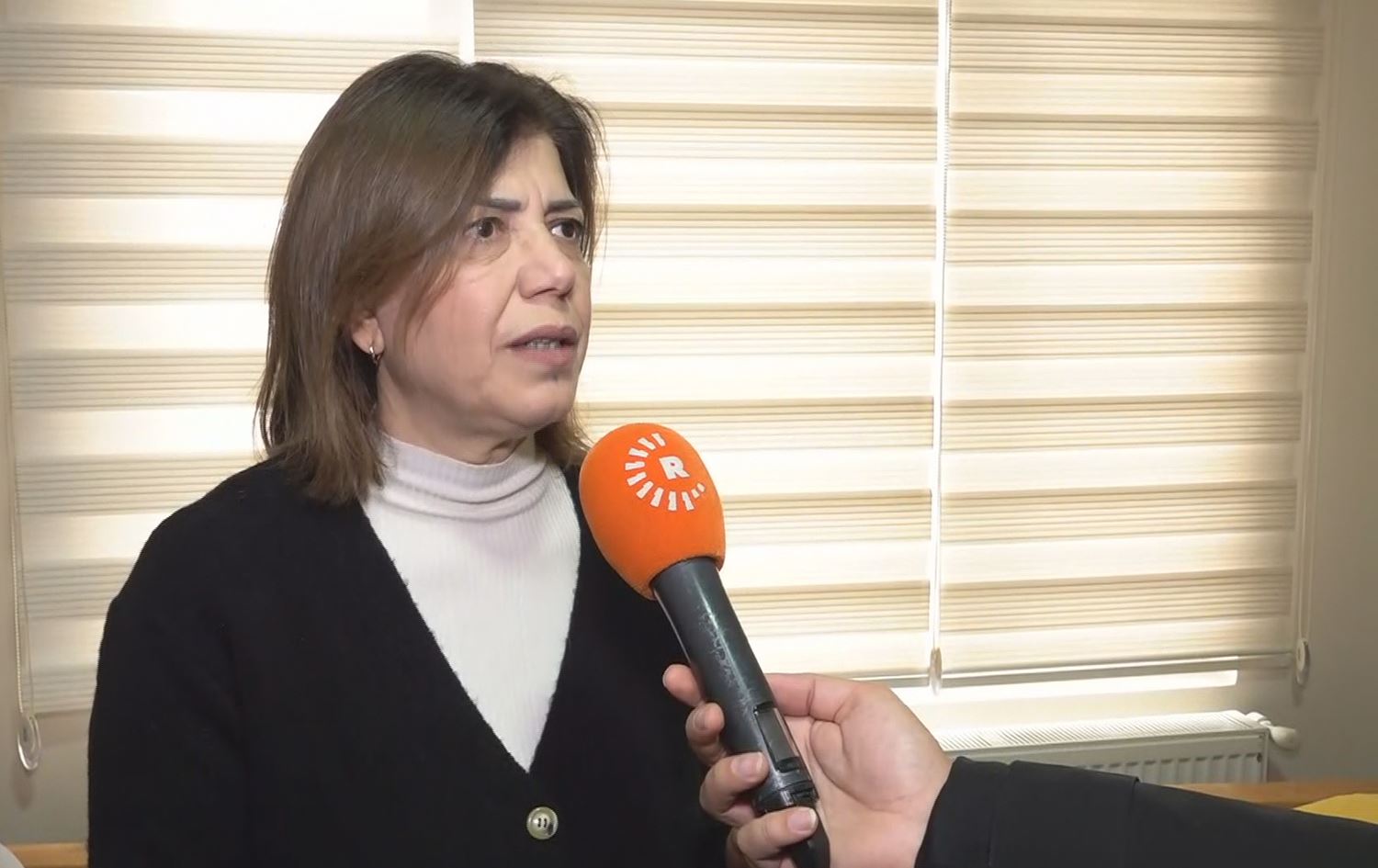 Hevberdevka HDKyê û Parlamentera DEM Partiyê Meral Daniş Beştaş / Wêne û vîdeo: Rûdaw